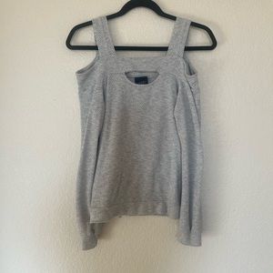 Xs off the shoulder long sleeve shirt